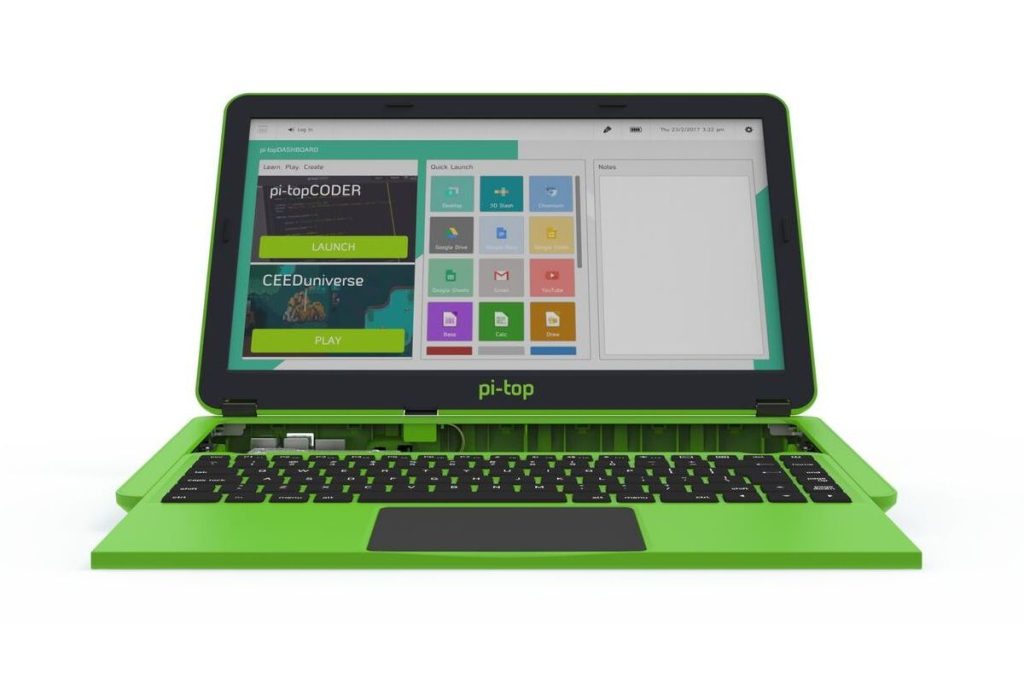 Modułowy laptop pi-top oparty na technologii Raspberry Pi