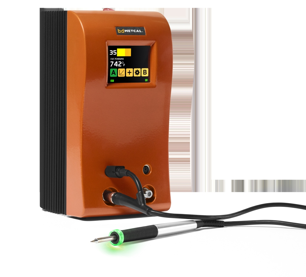 Stacja lutownicza Metcal z technologią walidacji połączeń i śledzenia wykonywanych procesów