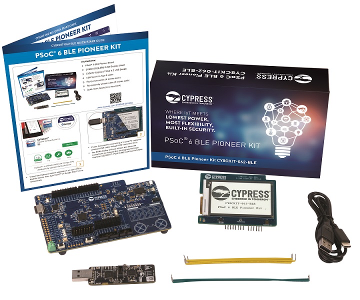 Zestaw Cypress PSoC 6 BLE Pioneer Kit