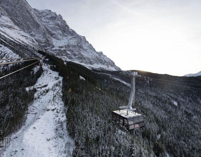 Kolejka linowa na Zugspitze