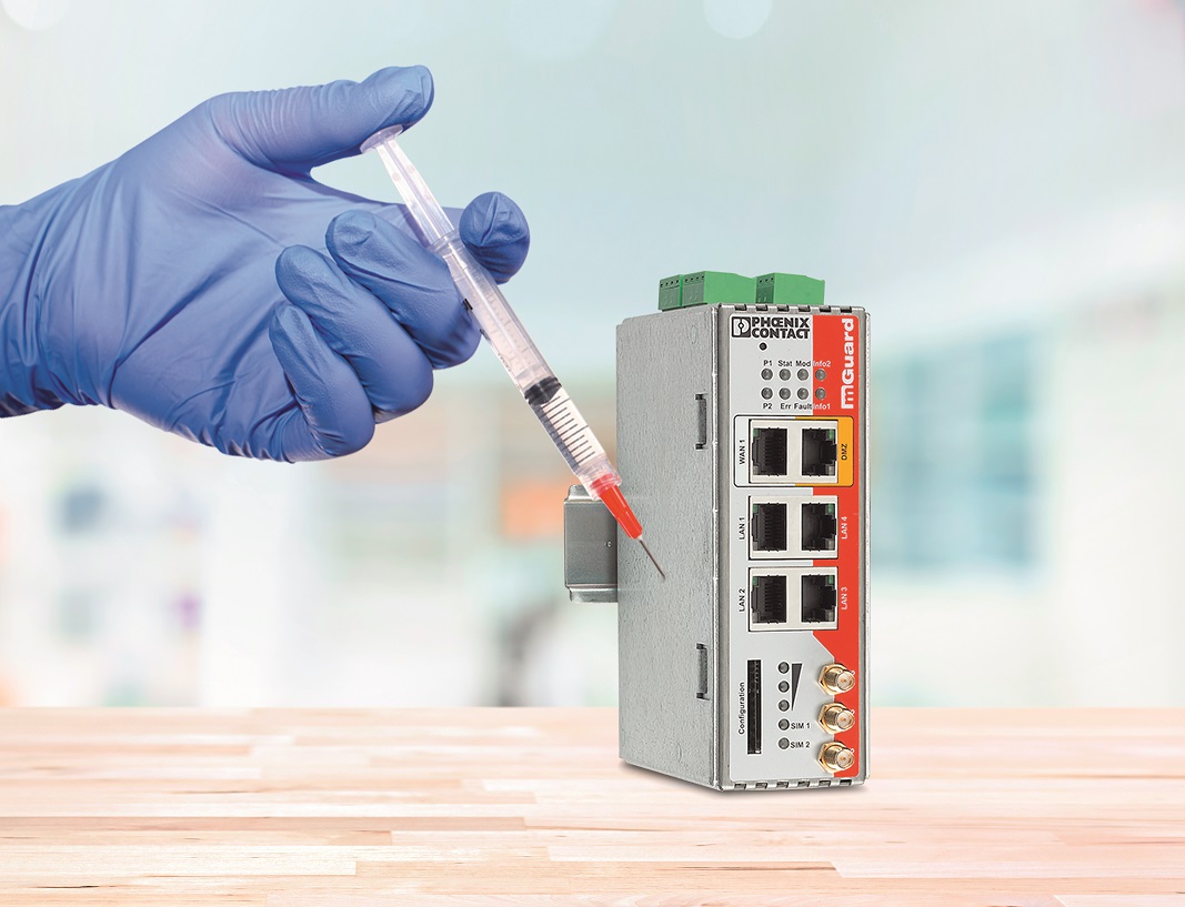 System zabezpieczający dla każdej sieci produkcyjnej