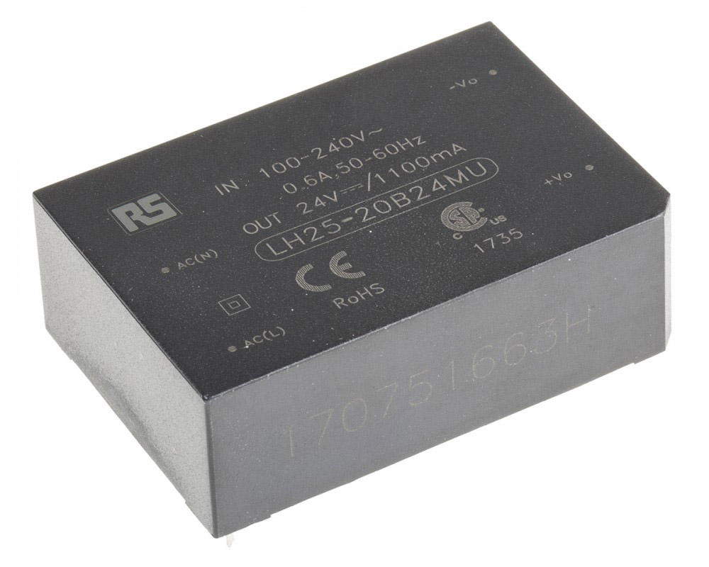 RS Components wprowadza dwie nowe serie przetwornic zasilania RS Pro