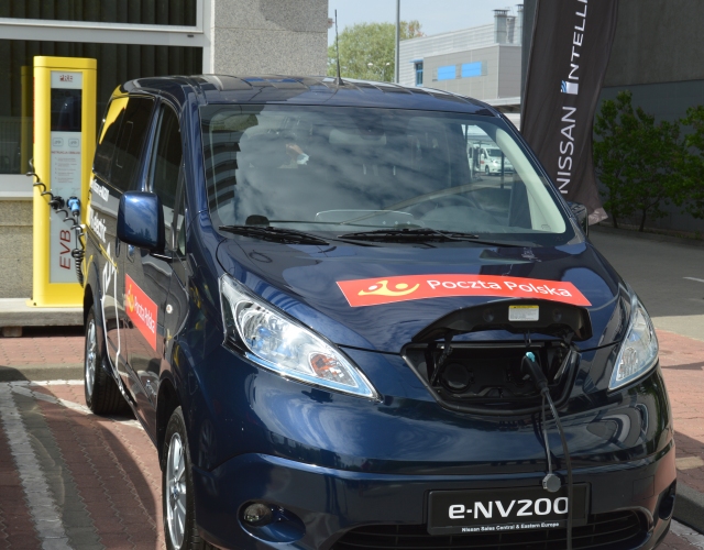 Poczta Polska rozpoczyna największe testy samochodów elektrycznych w Polsce