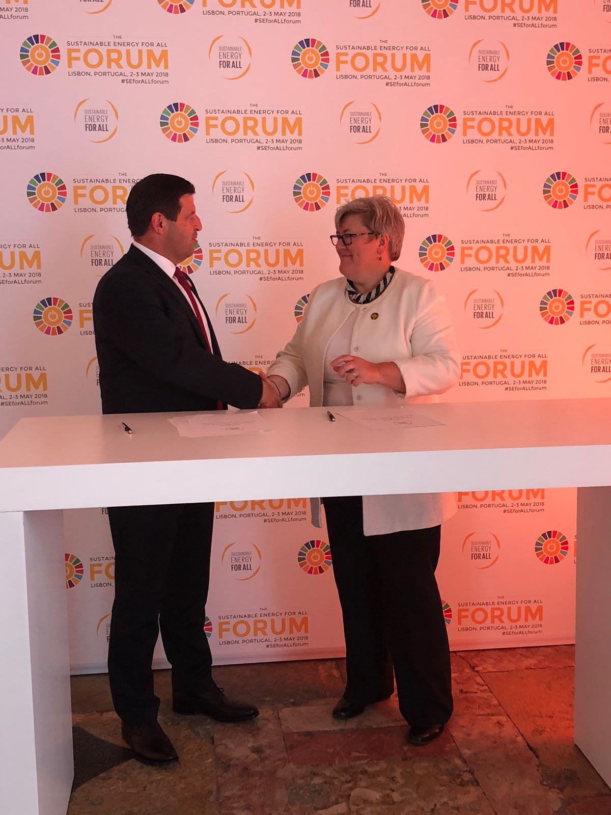 Jürgen Fischer i Rachel Kyte