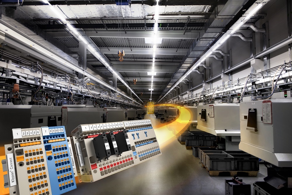 Złączki AAP: Złączki szeregowe AAP zapewniają prostą i kompaktową konstrukcję systemu dystrybucji napięcia.