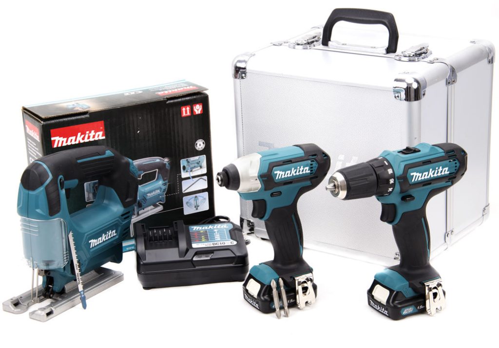 Zestaw elektronarzędzi Makita CLX201X