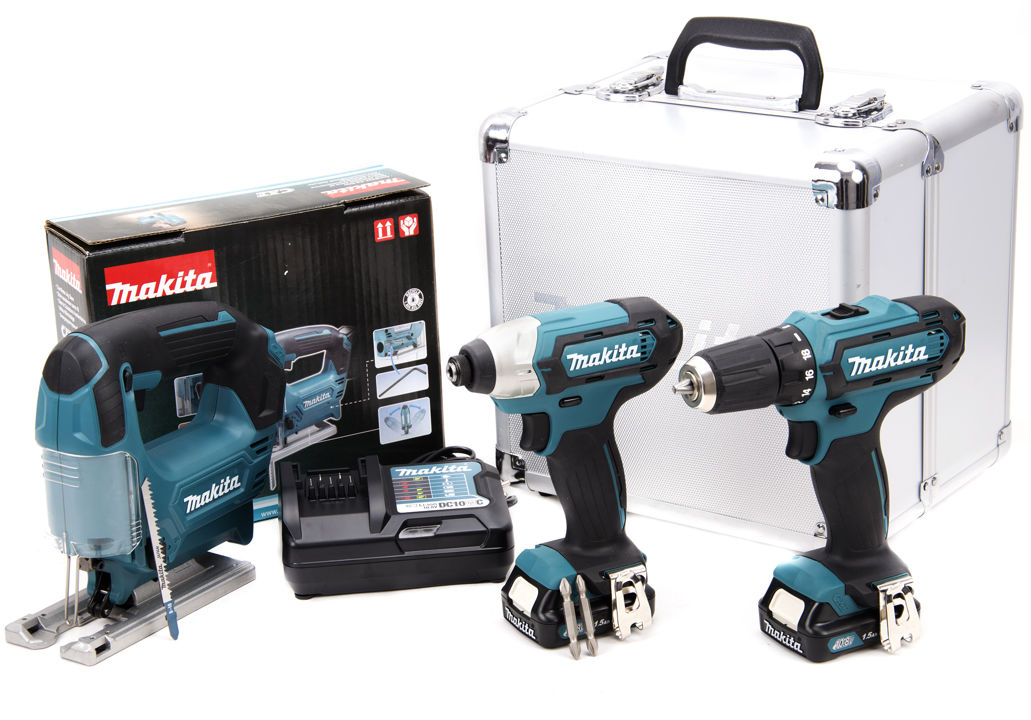 Zestaw elektronarzędzi Makita CLX201X