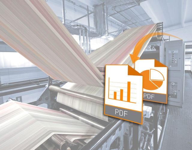 Komponent mapp Report może służyć do automatycznego generowania raportów PDF na podstawie dowolnych danych z maszyny.