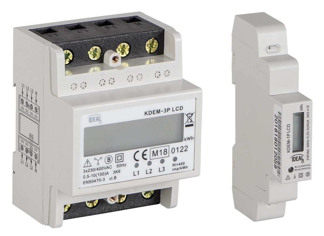 Liczniki zużycia energii elektrycznej KDEM