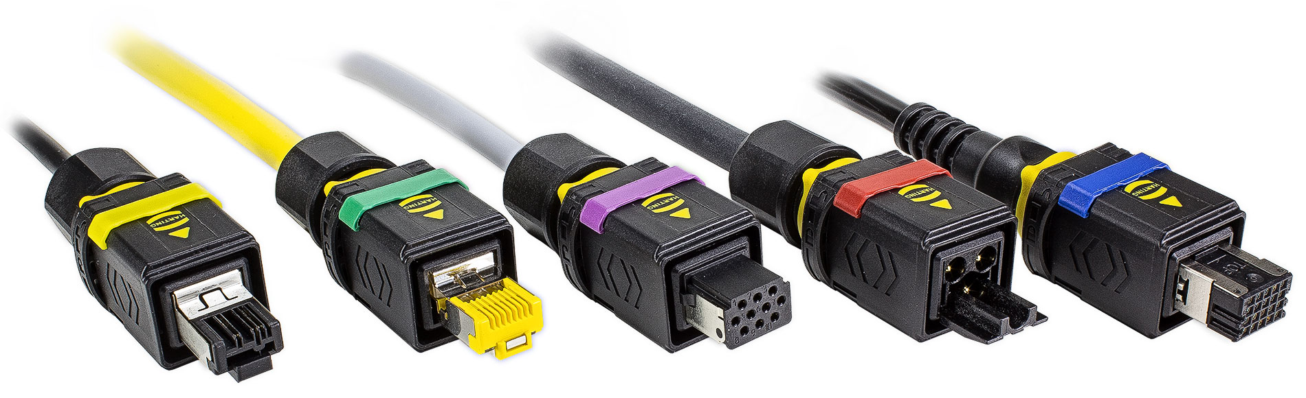 Nowe złącza HARTING z serii PushPull V4