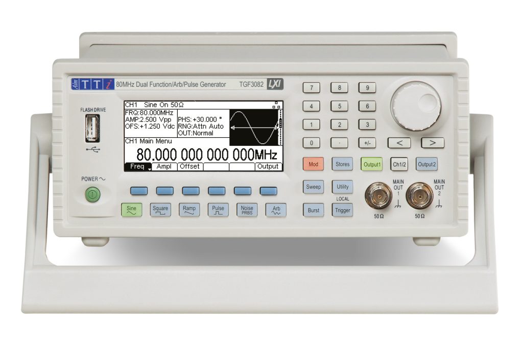 Generatory funkcyjne/arbitralne Aim-TTi do celów testowych i projektowych