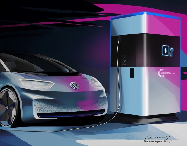 Volkswagen przedstawia pierwszy „powerbank” do auta elektrycznego