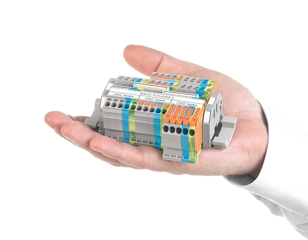 Złączka listwowa TOPJOB® S z dźwignią