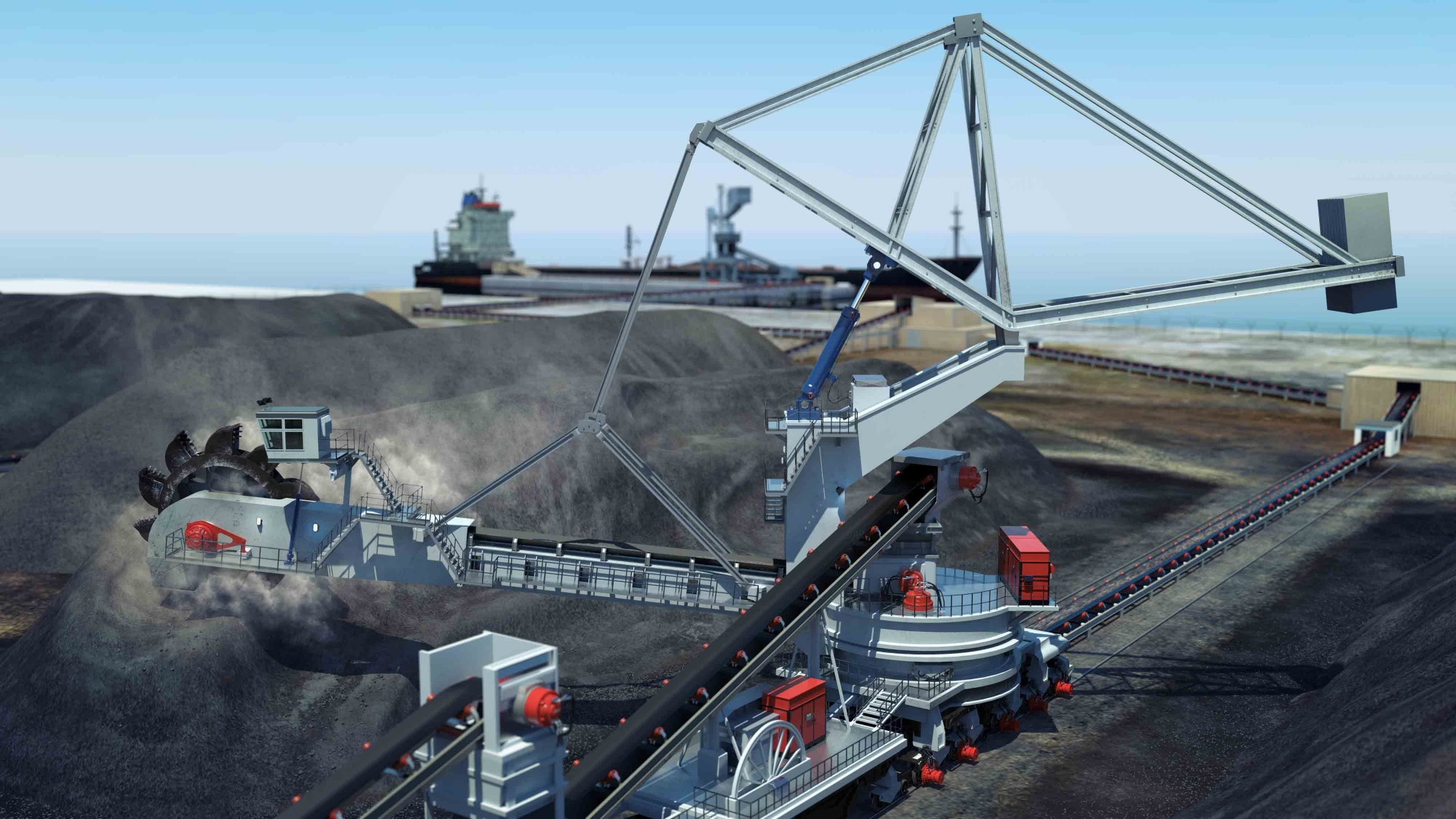 Bosch Rexroth dostarczy systemy napędowe Hägglunds do największej na świecie ładowarki czerpakowej