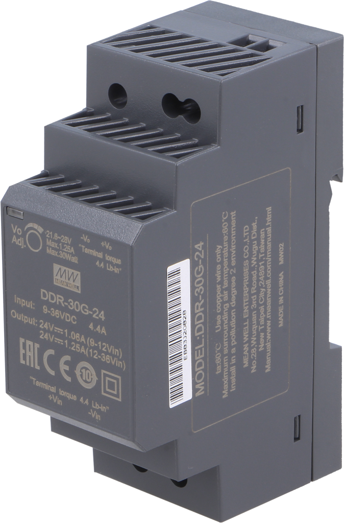 Zasilacze DC/DC na szynę DIN