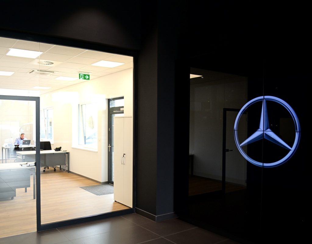 Mercedes-Benz wewnątrz