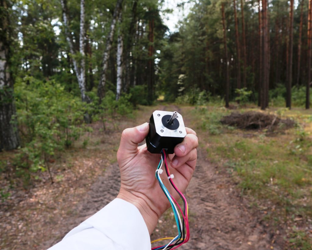 ENGINEER IN A FOREST