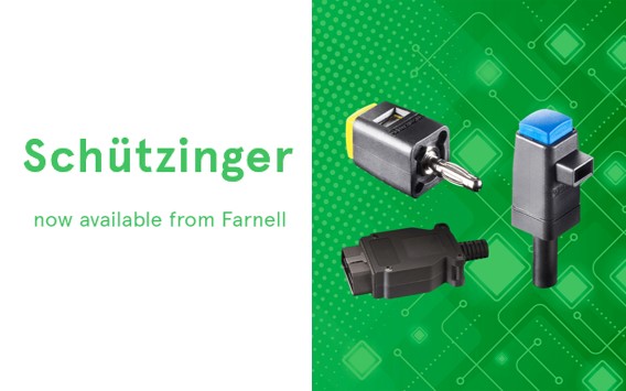 Komponenty pomiarowe firmy Schützinger dostępne od teraz w firmie Farnell z wysyłką w dniu zamówienia