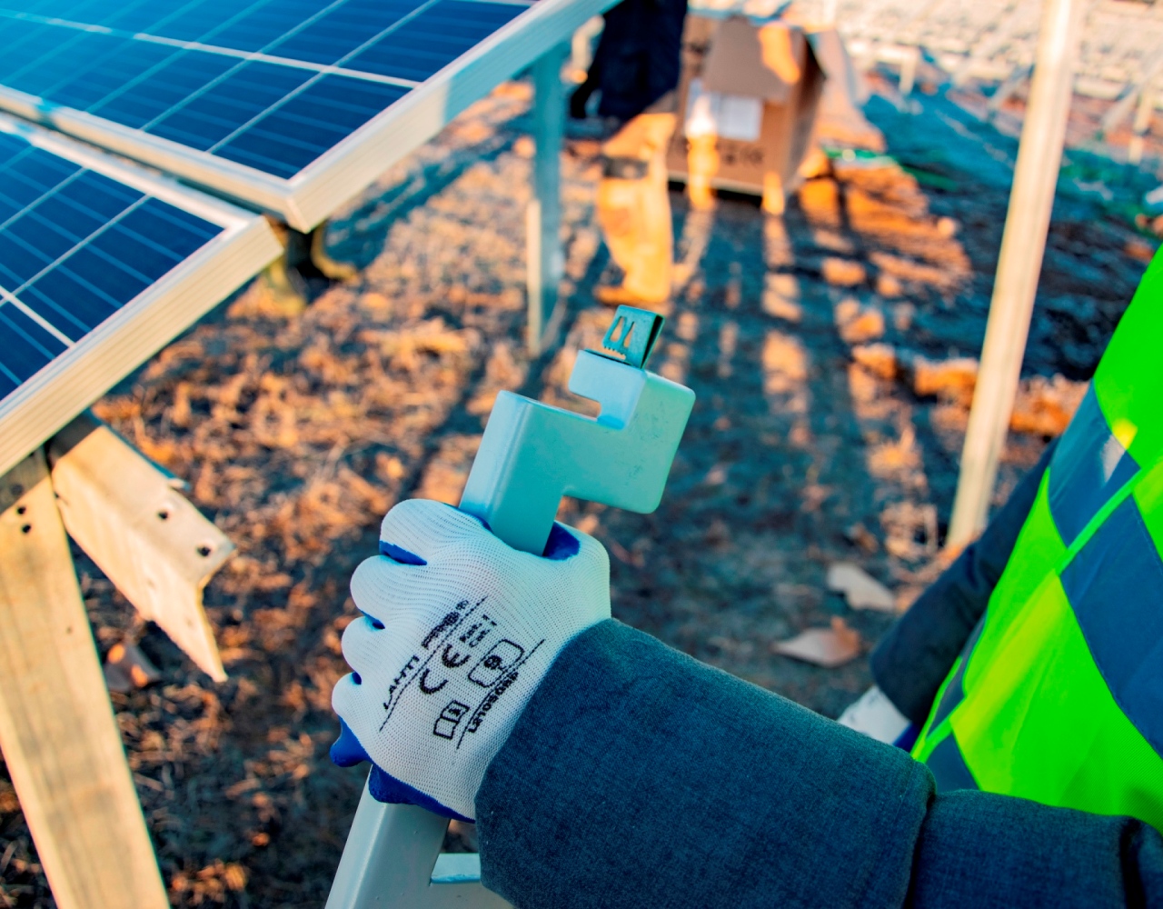 Montaż modułów fotowoltaicznych