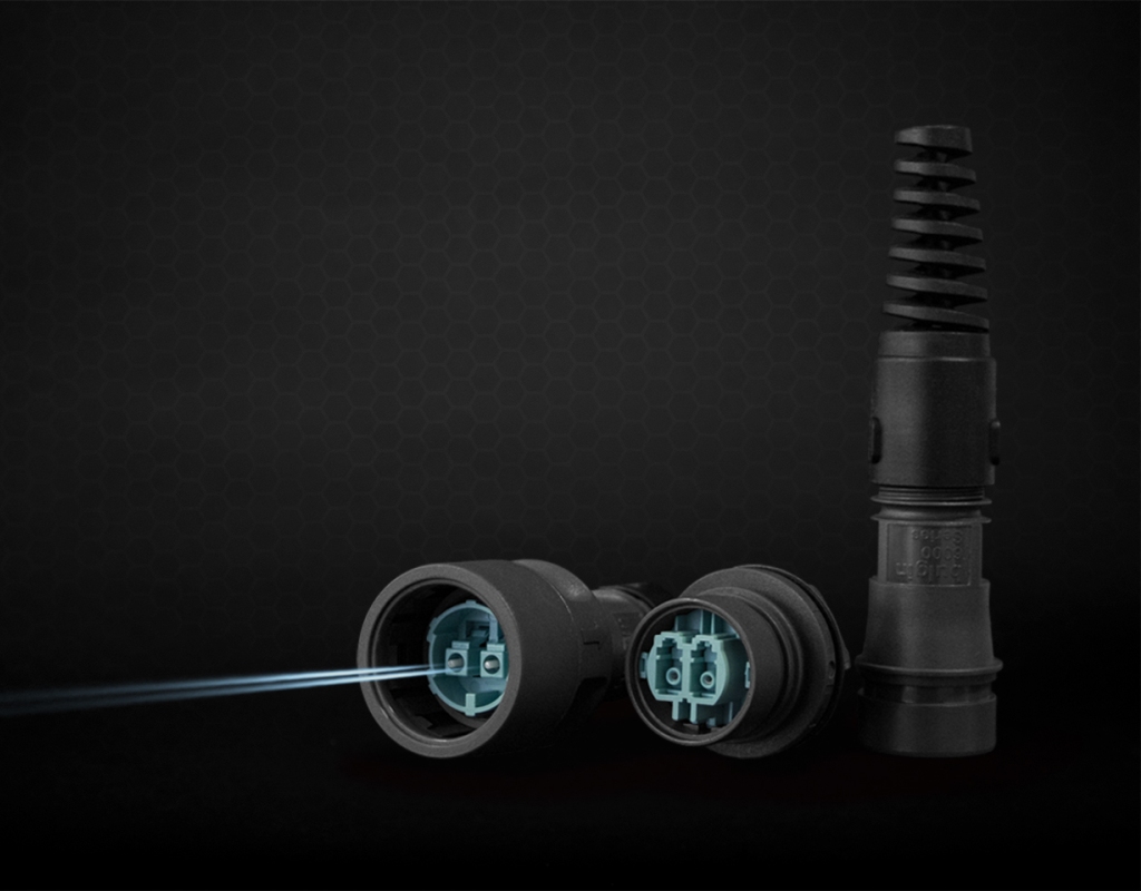 Złącze światłowodowe Bulgin 6000