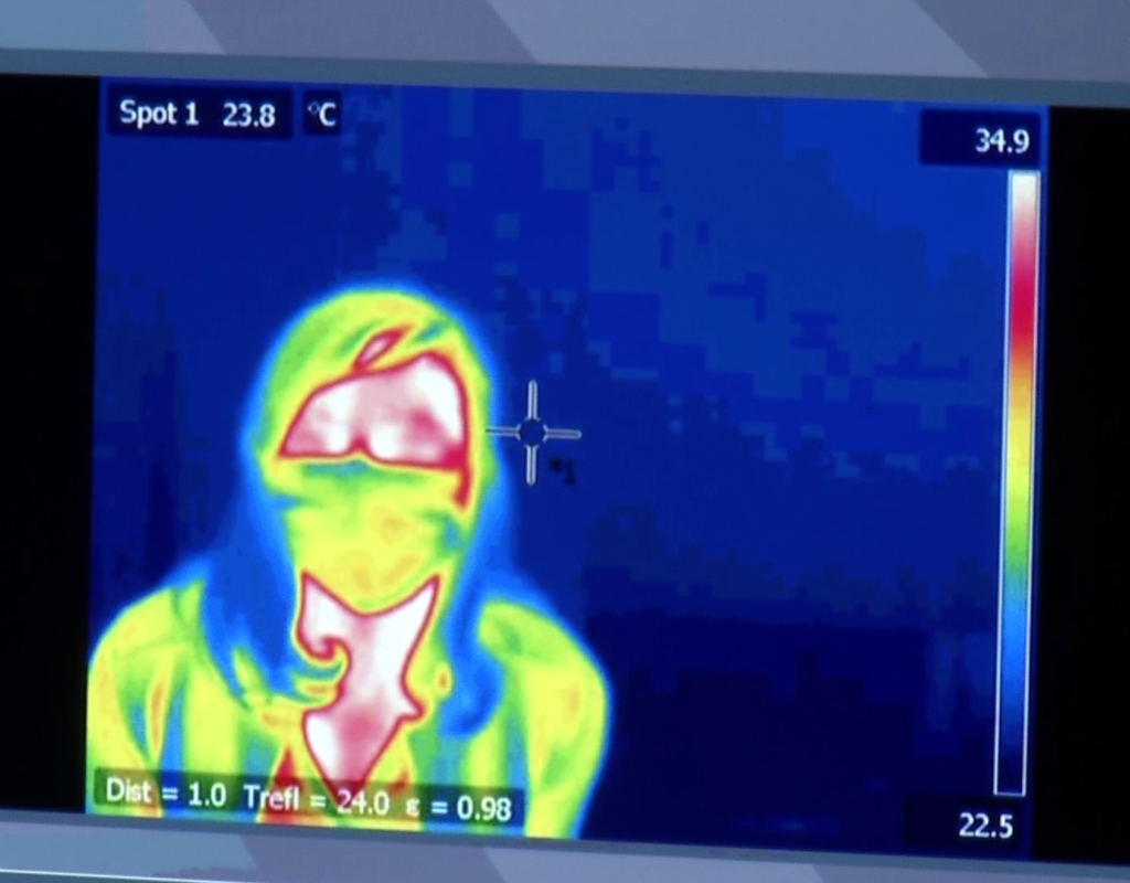 Pomiar temperatury kamerą termowizyjną