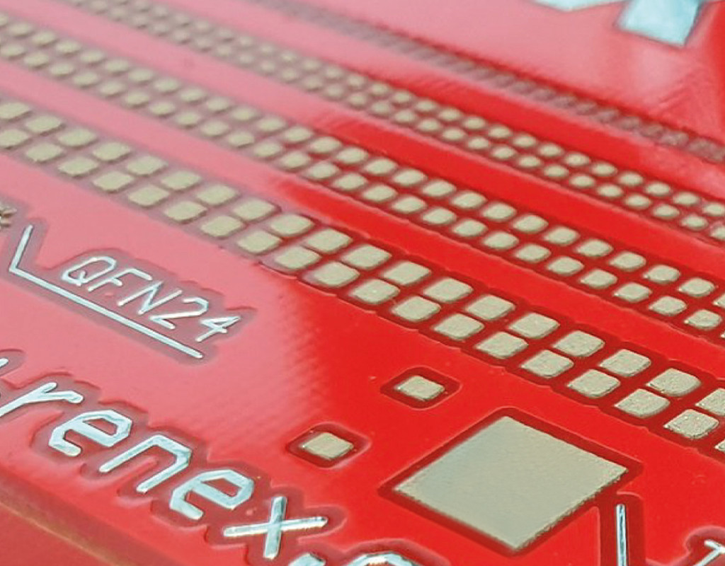 Nadruk pasty lutowniczej