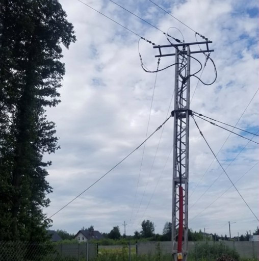 System awaryjnego przywracania zasilania z  zastosowaniem lekkiego modułowego systemu słupów tymczasowych ERS (Emergency Restoration System)