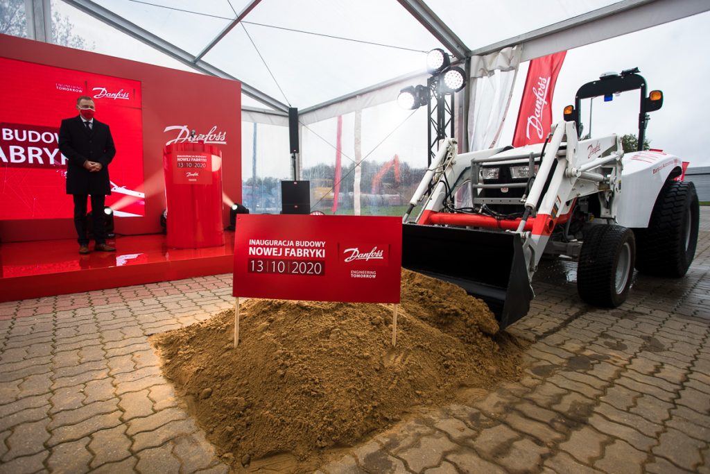 W Grodzisku Mazowieckim powstaje kolejna fabryka Danfoss