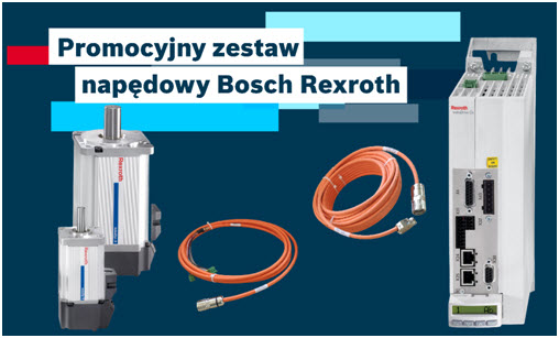 Serwonapędy IndraDrive Cs firmy Bosch Rexroth dostępne są w super promocyjnych cenach