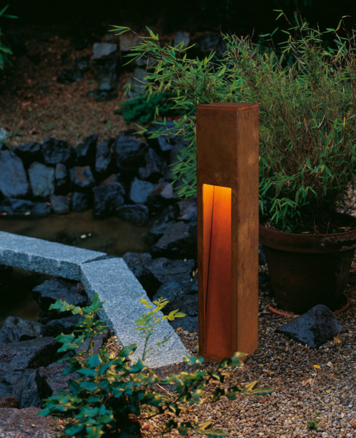 Lampa ogrodowa Rusty® Slot 80 z klasycznej serii Rusty® z oferty SLV