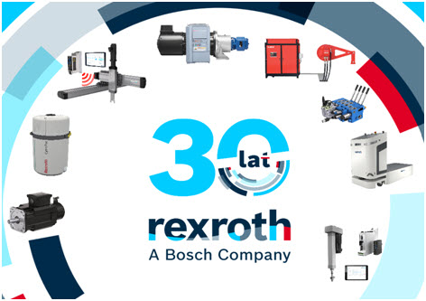 Firma Bosch Rexroth od 30 lat w Polsce  WE MOVE. YOU WIN. Now. Next. Beyond!