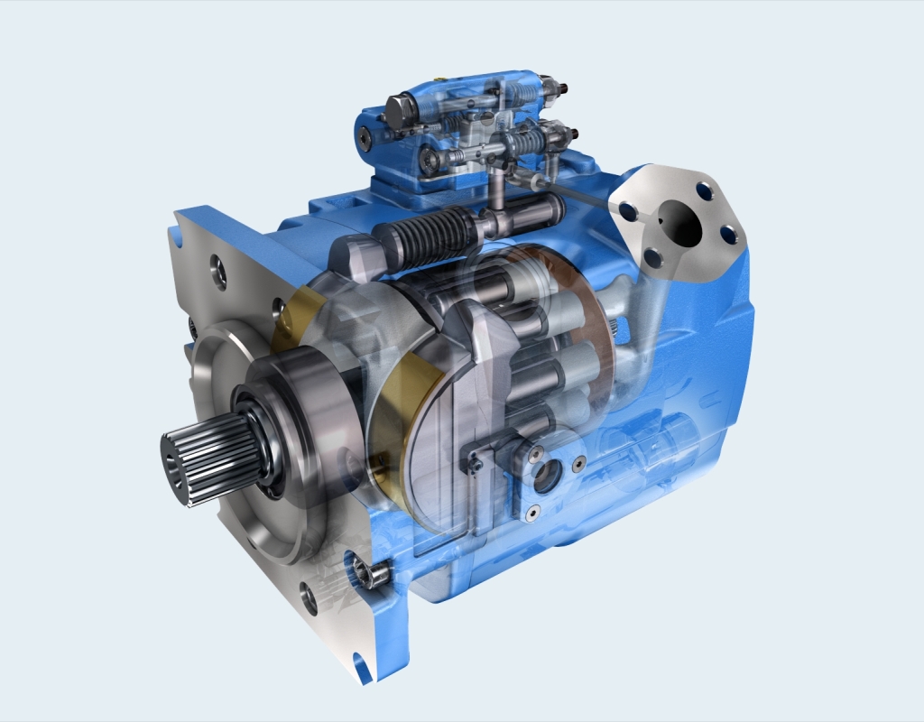 Osiowa pompa tłokowa (kolejność do weryfikacji – pl) A11VO serii 40 firmy Bosch Rexroth