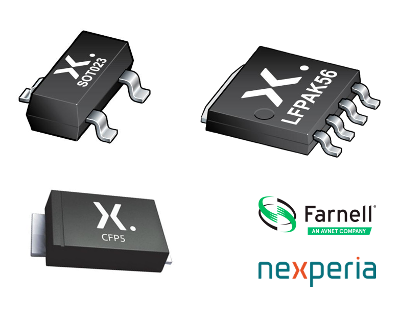 Farnell rozpoczął dostawy prostowników krzemogermanowych firmy Nexperia, oferując je wprost ze swoich magazynów.