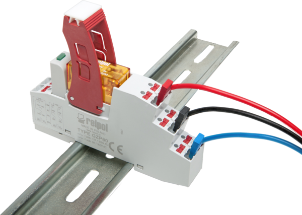 Przekaźniki interfejsowe w technologii Push-in