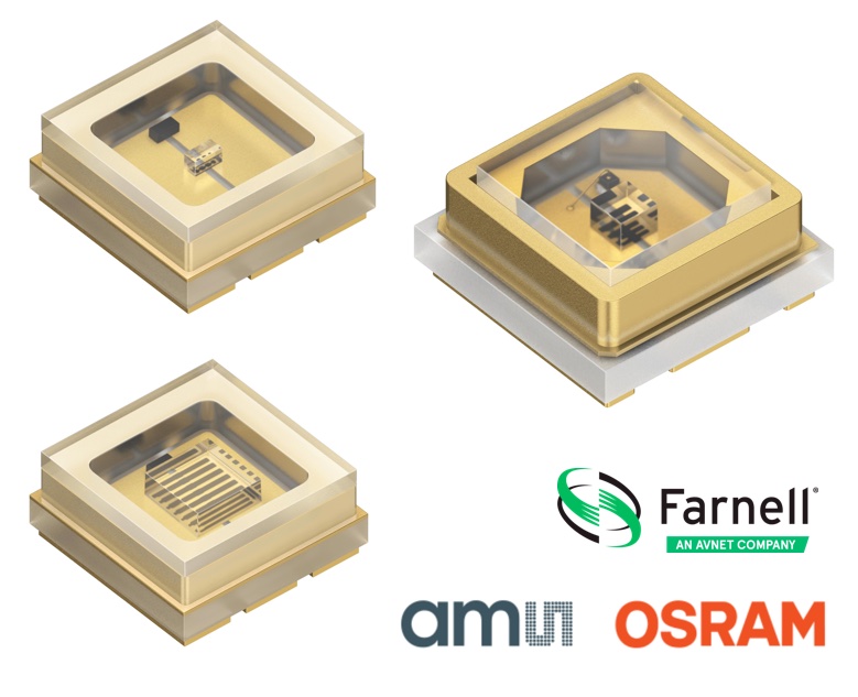 Diody UV-C LED serii ams OSRAM OSLON® do dezynfekcji, sterylizacji i oczyszczania