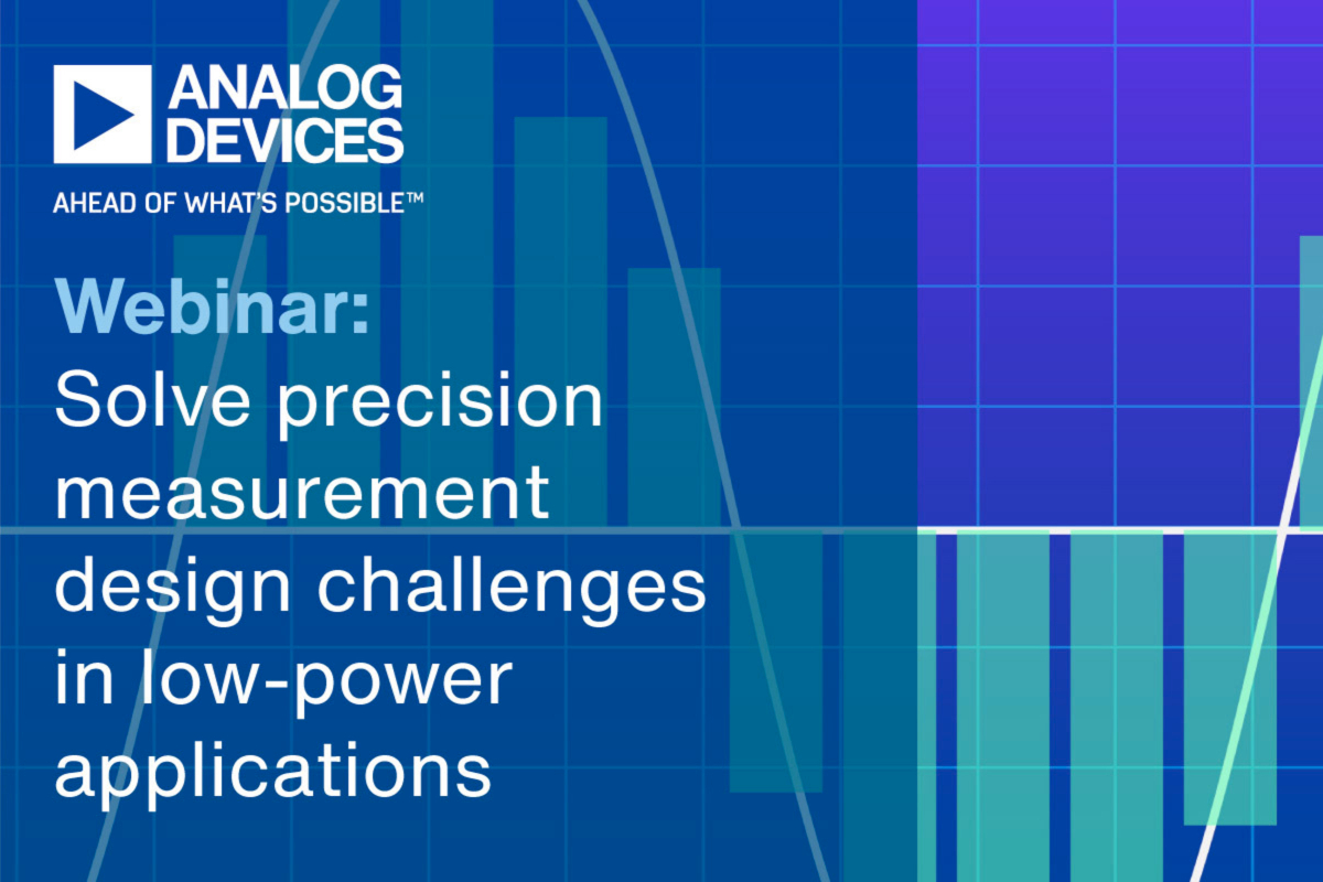 Mouser Electronics i Analog Devices prezentują webinarium poświęcone projektowaniu precyzyjnych pomiarów