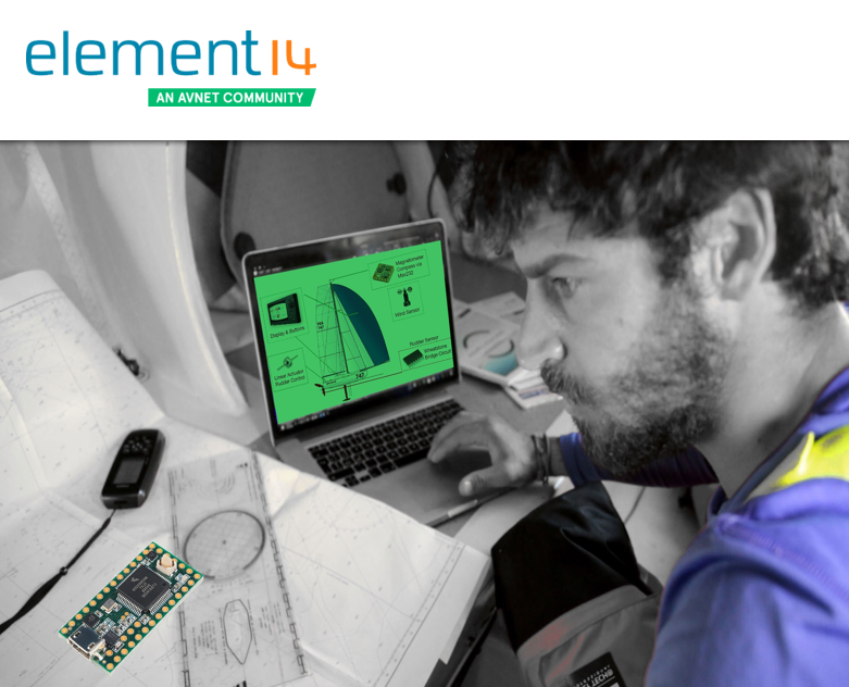 Farnell łączy siły z mistrzem żeglarstwa, a zarazem inżynierem, by stworzyć zupełnie nowego autopilota morskiego