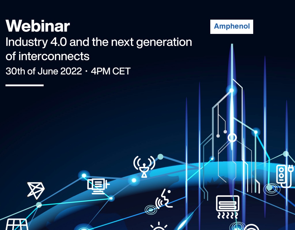 Mouser i Amphenol przedstawiają nowe webinarium na temat połączeń w systemach inteligentnej automatyzacji procesów