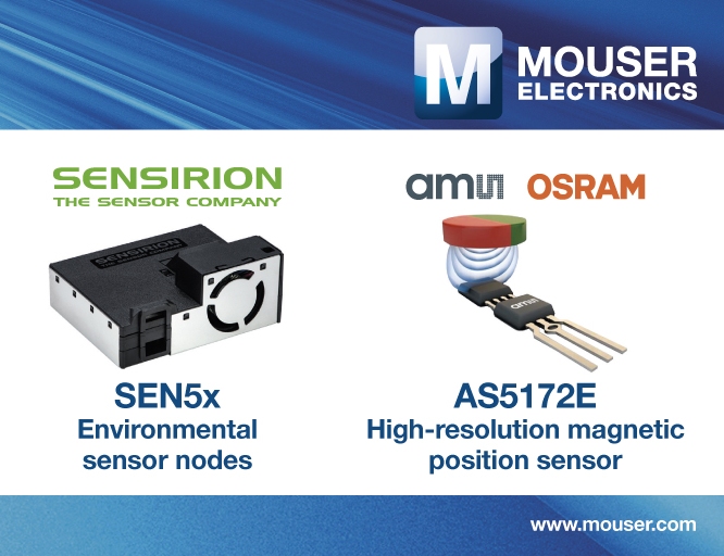 Mouser Spotlight: czujniki