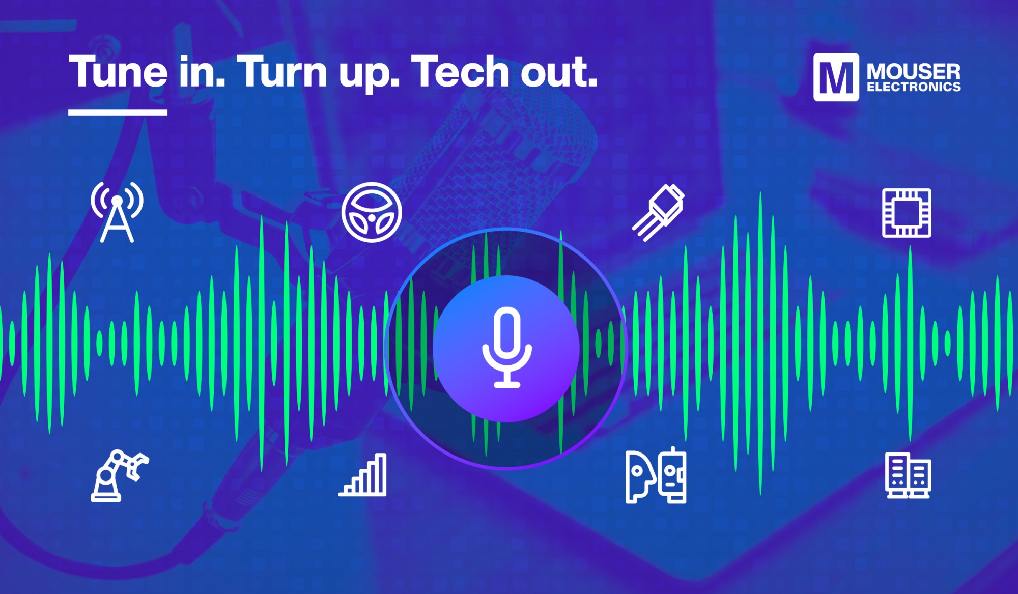 Mouser zaprasza na podcasty o najnowszych trendach technologicznych Kształtowanie przyszłości