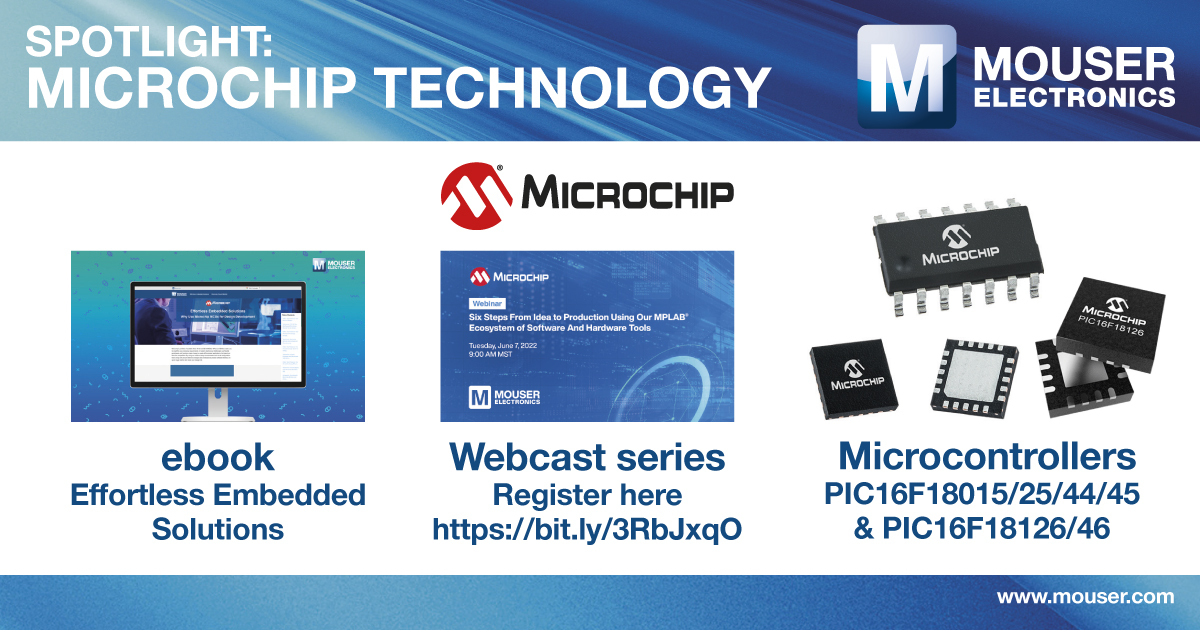 Mouser prezentuje: Microchip