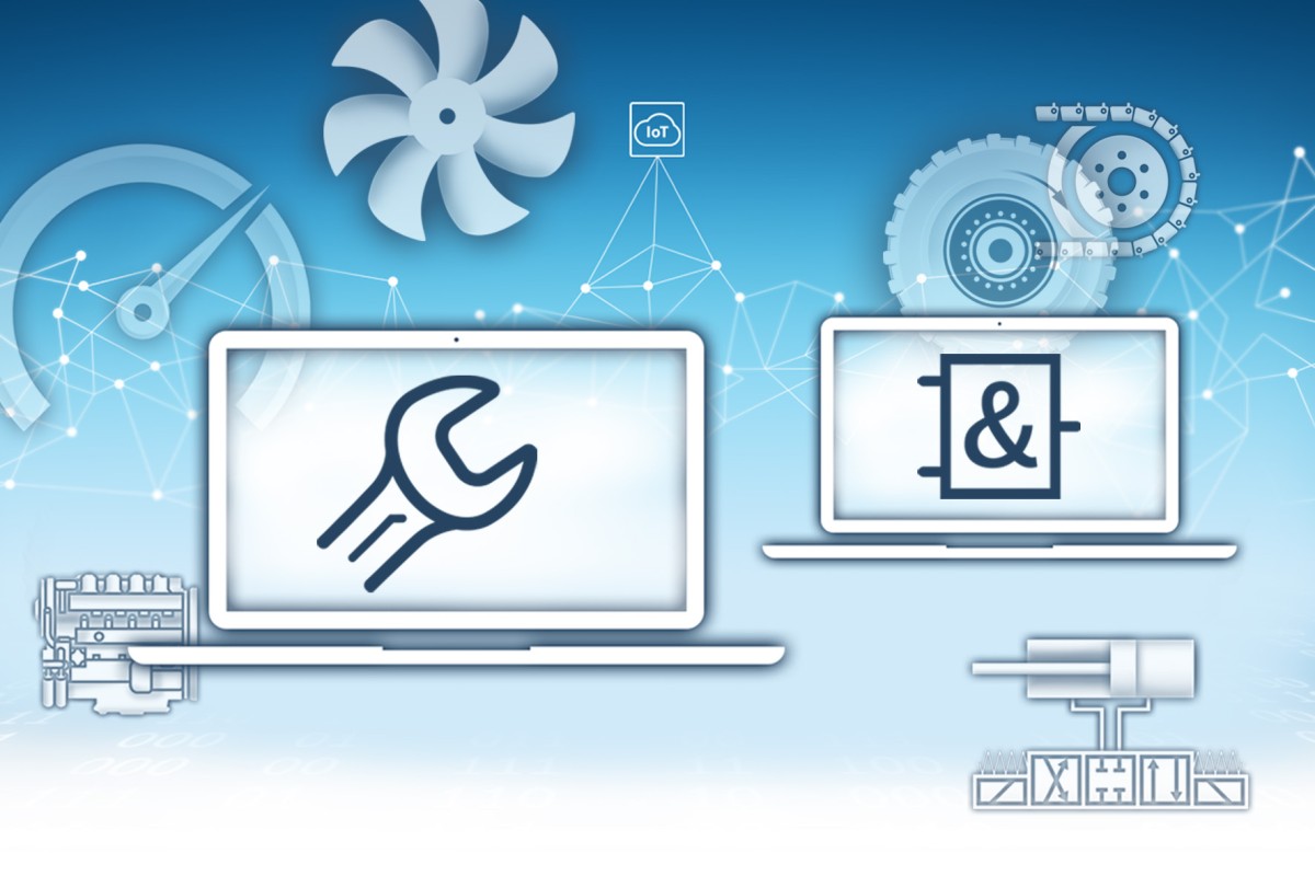 Otwarty ekosystem: firma Bosch Rexroth udostępnia całe portfolio oprogramowania dla elektroniki mobilnej za pośrednictwem platformy myBODAS do bezpłatnego testowania i dalszego rozwoju. (Źródło obrazu: Bosch Rexroth)