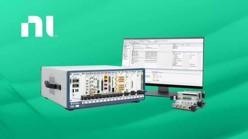 Nowe pakiety PXI do testów i pomiarów od NI