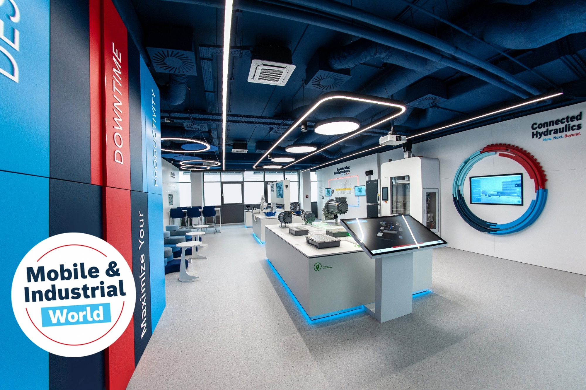 Showroom “Mobile & Industrial World”. (Źródło: Bosch Rexroth Sp. z o.o.
