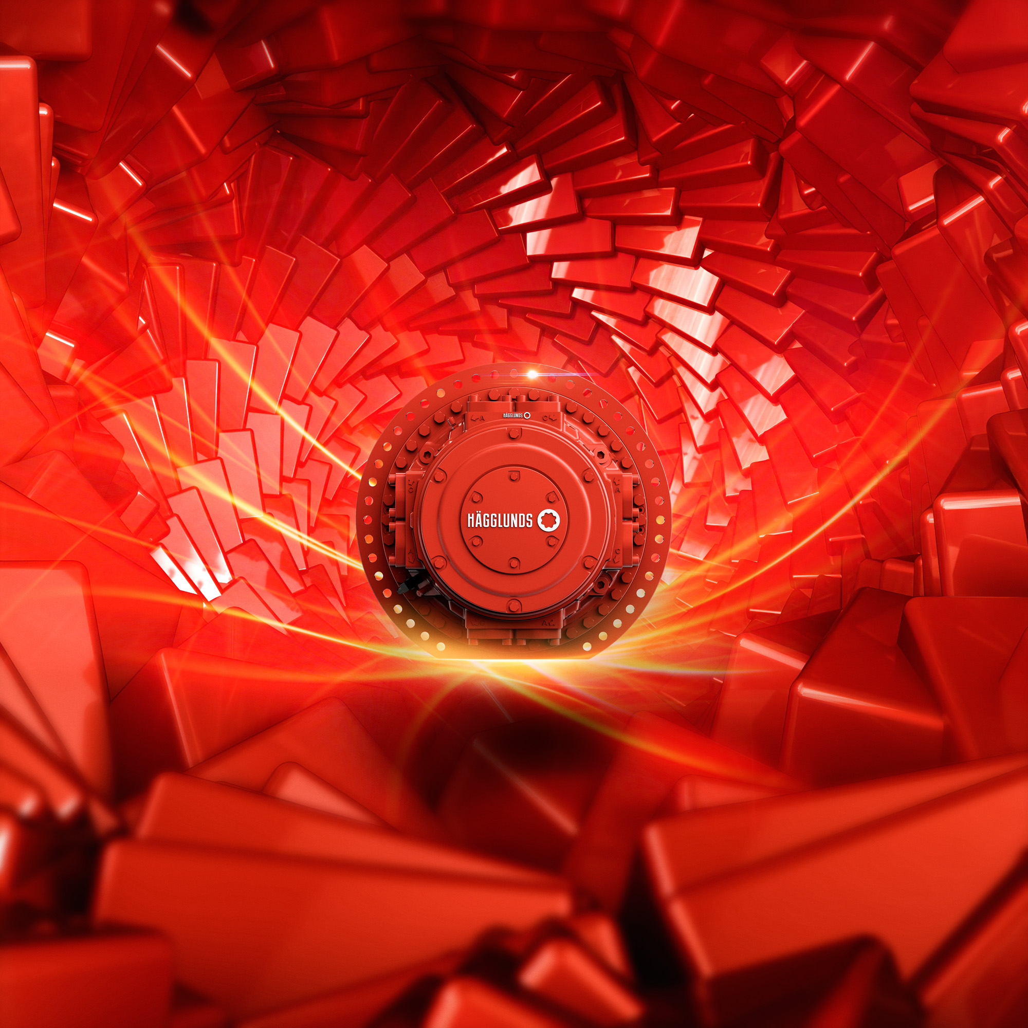 Silnik Hägglunds Quantum (Źródło obrazu: Bosch Rexroth)