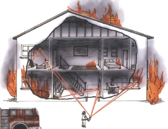 System może znaleźć zastosowanie przy poszukiwaniu ofiar w płonących budynkach