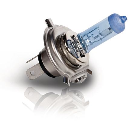 Reflektor samochodowy Philips H4 12 V 55 W BlueVision ultra