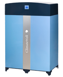 Produkt ClimateWell - jednego ze zwycięzców ecomagination challenge. Jest to system do ogrzewania i chłodzenia, który zasłużył na specjalną uwagę GE