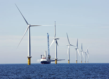 Podmorska sieć umożliwi lepsze wykorzystanie energii wytwarzanej w morskich farmach wiatrowych.