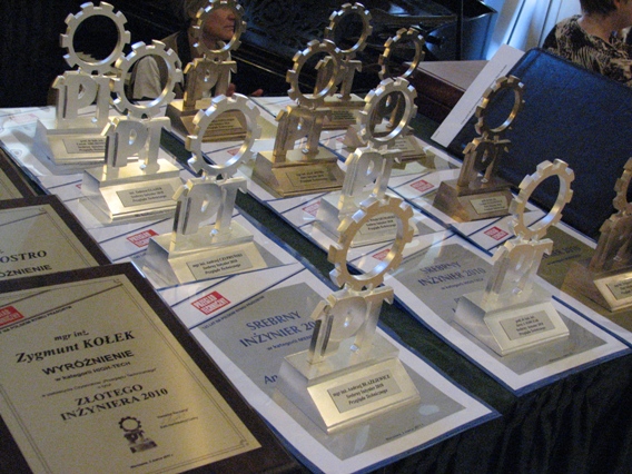 Nagrody „Złotego Inżyniera 2010” Przeglądu Technicznego